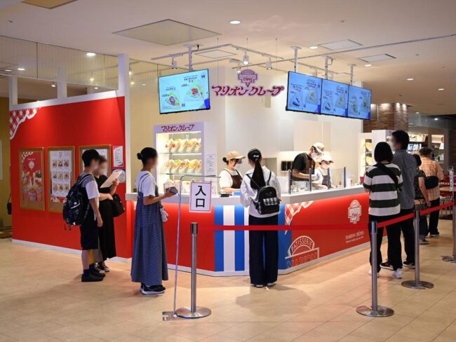 "Marion Crepes" opens its first store in Hirosaki, Aomori with 94 types of regular menu items